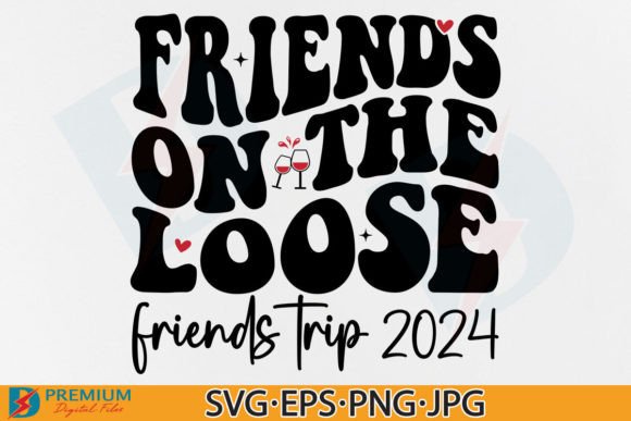 Download Friends Trip 2024 SVG, Girl Vacation PNG - Trip Collection